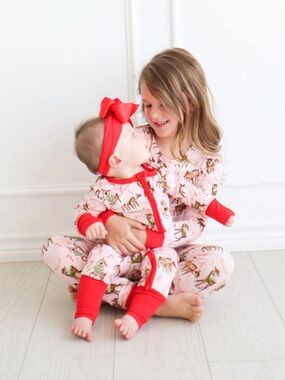 Hollis Baker Pajama Set in Vintage Reindeer